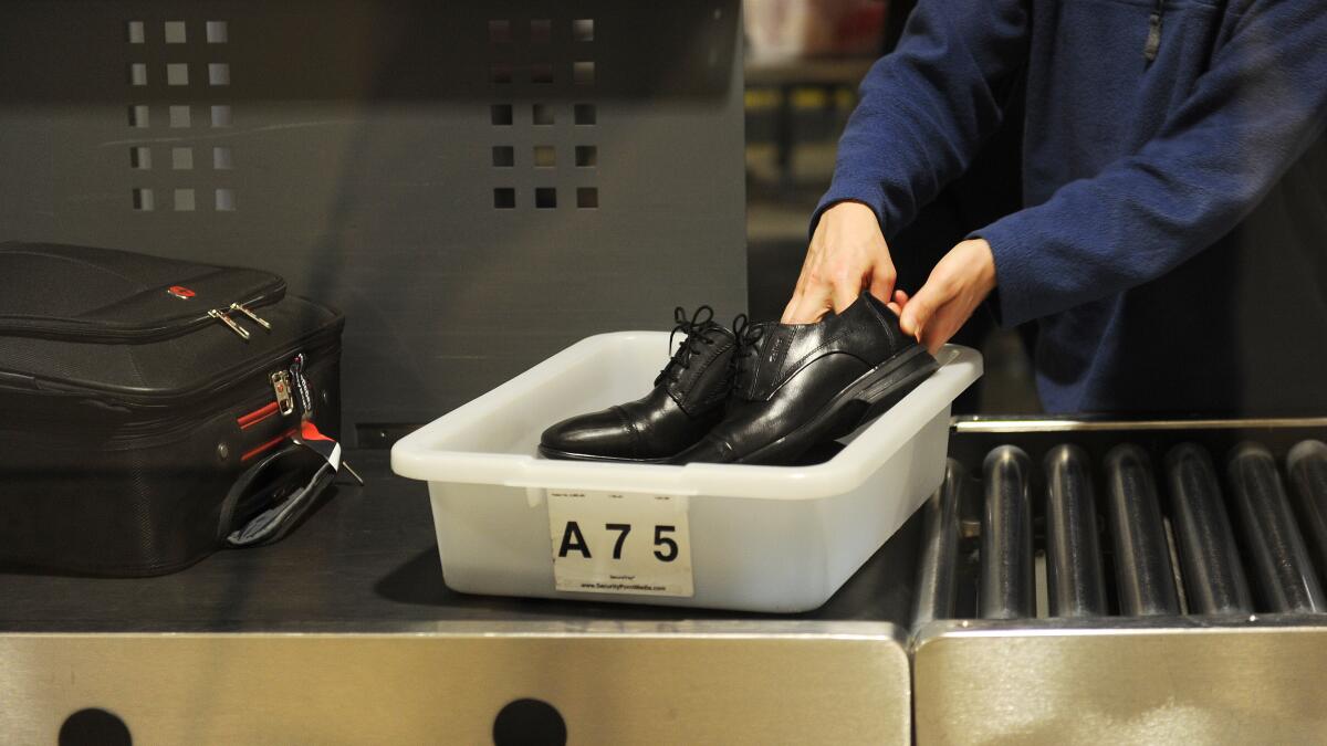 No need to take off your shoes. TSA has a new screening policy already in effect at some airports